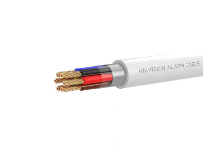 Cablu alarma Hikvision DS-1AC6APL1; 6 fire: 6×0.22 mm2, rezistenta foc: CPR Eca, 25AWG, material cupru integral, cutie 305 metri.
