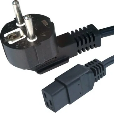 GEMBIRD PC-186-C19 euro plug to C19 socket power cord 1.8 m 16A