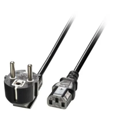 Cablu alimentare schuko Lindy IEC C13, 2m, negru  Technical details  Connector A: Schuko Connector B: IEC C13 Cable type: H05-VVF 3G*0.75mm² Number of wires: 3 Wire cross-section: 0.75mm² Available lengths: 0.7m - 5m Operating temperature: ca. -10 to
