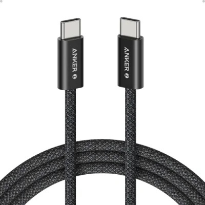 Cablu alimentare si date Anker, USB Type-C (T) la USB Type-C (T), 1.8m, 240W, braided, negru, "A8060H12" -194644056506