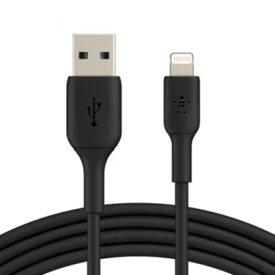 Cablu alimentare si date Aukey, USB Type-C (T) la USB Lighting, 1.2m, 480 Mbps, 87W, braided, negru, "LLTSN1049127" -689323787227