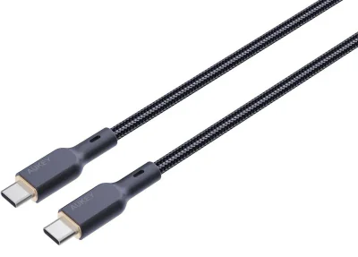 Cablu alimentare si date Aukey, USB Type-C (T) la USB Type-C (T), 1.8m, 480 Mbps, 100W, braided, negru, "LLTSN1041219" -689323785353