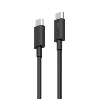 CABLU alimentare si date Cuktech, Fast Charging Data Cable pt. smartphone, USB Type-C la USB Type-C 240W, 1.5m, negru "CKCTC615NCBK"