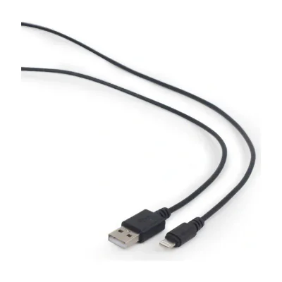 GEMBIRD CC-USB2-AMLM-1M USB data sync and charging 8-pin cable 1m black