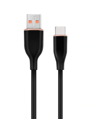 GEMBIRD Premium silicon Type-C USB charging and data cable 1.5 m Midnight Green