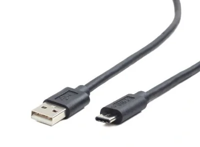 GEMBIRD CCP-USB2-AMCM-1M USB 2.0 cable to type-C AM/CM 1m black