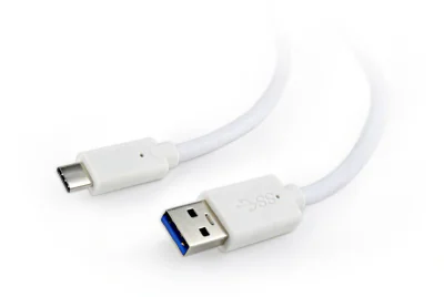 GEMBIRD CCP-USB3-AMCM-1M-W USB 3.0 cable to type-C AM/CM 1m white