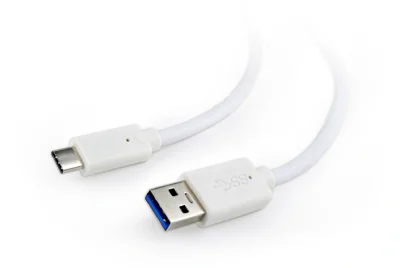 GEMBIRD CCP-USB3-AMCM-W-10 USB 3.0 AM to Type-C cable AM/CM 3m white