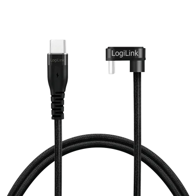 Cablu USB-C - USB-C LOGILINK CU0194, USB 2.0, 3 metri, USB C tată - USB C tată