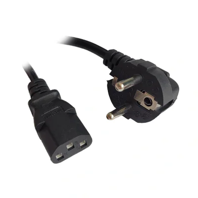CABLU alimentare Spacer 3m, intrare Shucko, iesire C13, 10A, negru, "SPPW-SCHK-C13-10A-3.0"