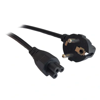 CABLU alimentare Spacer notebook 1.8m, intrare Shucko, iesire C5, 10A, negru, " SPPW-SCHK-C5-10A-1.8"