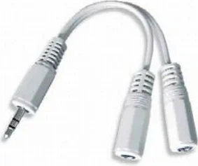 GEMBIRD CCA-415W MINIJACK M -> 2xMINIJACK F