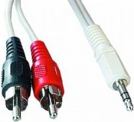 GEMBIRD CCA-458-2.5M audio cable JACK 35mm M / 2x RCA CINCH M 2.5M
