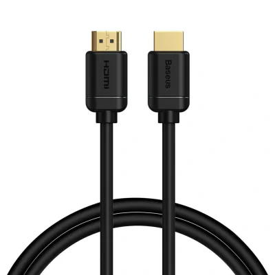 Cablu Baseus HD Series, HDMI-HDMI, rezolutie 4K UHD (3840 x 2160) la 60 Hz, lungime 2m, negru