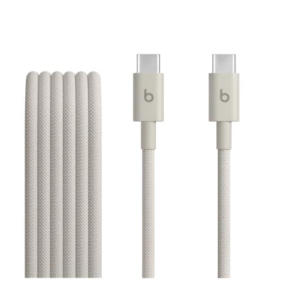Cablu Beats USB-C la USB-C, împletit, 1,5 m, Surge Stone
