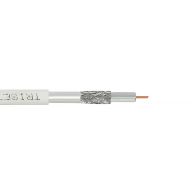Cablu coaxial TRISET TRISET-302-B2CA/500, rolă 500 m, A+