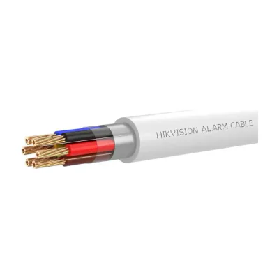 Cablu de alarmă 6 fire 6 × 0,22 mm², 100 metri HIKVISION DS-1AC6APL1, LSZH, CPR Eca