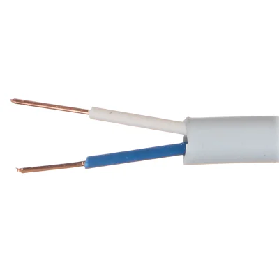 Cablu de alarmă Elektrokabel YTDY-2X0.5/EK, 2 x Ø 0,5 mm, conductor Cu, mantă PVC, alb, rolă 100 m