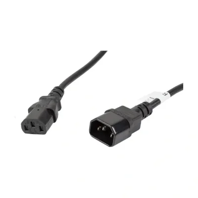 Cablu de alimentare Lanberg IEC 320 C13-C14, 5 metri, negru, certificare VDE