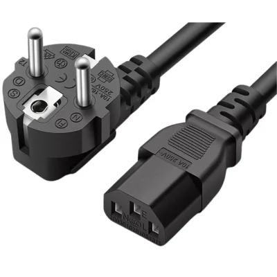 Cablu de alimentare ORIGIN STORAGE C-E-POWER-EU, 1,5 m, Power plug type C male - C13 coupler female, Black