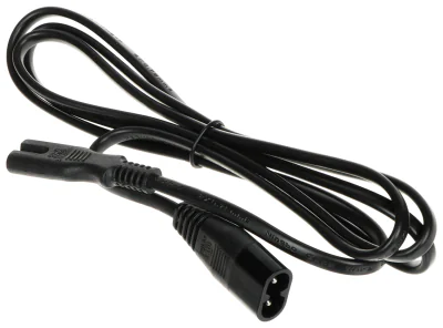 Cablu de alimentare POS POSAC-C7C8BK15, IEC C7 - C8, 1,5 m, 2 x 0,75 mm²