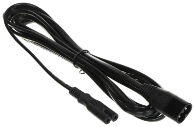 Cablu de alimentare POS POSAC-C7C8BK30, IEC C7 - C8, 3 m, 2 x 0,75 mm²