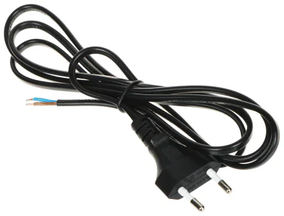 Cablu de alimentare POS POSAC-CEE7/16BK20, CEE 7/16, 2 m, 2 x 0,75 mm²