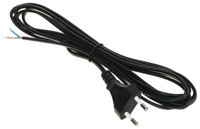 Cablu de alimentare POS POSAC-CEE7/16BK30, CEE 7/16, 3 m, 2 x 0,75 mm²