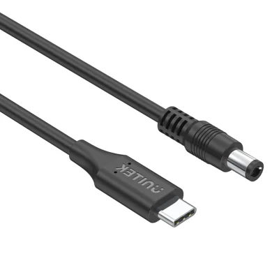 Cablu de alimentare USB-C - DC 1,7/5,5 mm UNITEK C14119BK-1.8M, 1,8 m