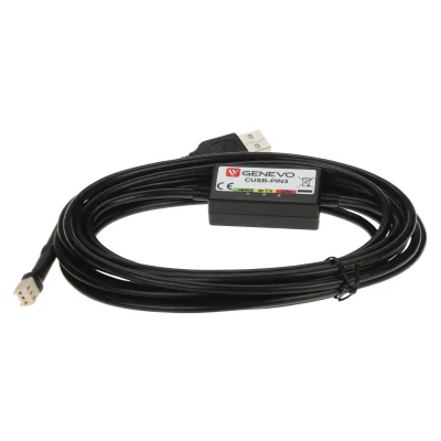 Cablu de comunicație GENEVO CUSB-PIN3, 2 porturi cu 4 pini