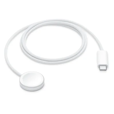 Cablu de încărcare rapidă magnetic Apple pentru Apple Watch, USB-C, 1 m