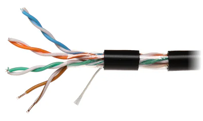 Cablu de rețea torsadat UTP cat. 5e NETSET UTP/K5/305M/PE, 305 m, PE