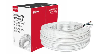 Cablu de rețea U/UTP Cat5e DAHUA DH-PFM920I-5EUN, rolă 305 m