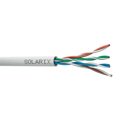Cablu de rețea UTP cat. 5e SOLARIX SXKD-5E-UTP-PVC, 305 m