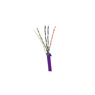 Cablu F/UTP cat.5e, manta LSZH, Euroclass Dca-s1,d2,a1 - 305m/tambur, violet - Molex "39A-504-LS"