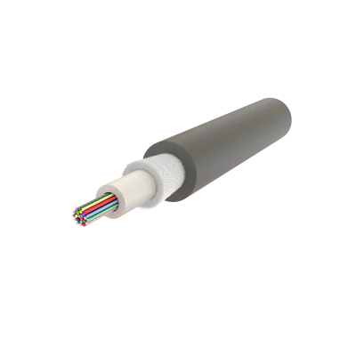 Cablu fibra optica 8 fibre, SM OS2, 1200N, PE, in gel, protectie UV, apa, rozatoare, int/ext - SAMM "008F-A-D1Q(ZN-GY)B2Y-1x8-2D-1.2kN"