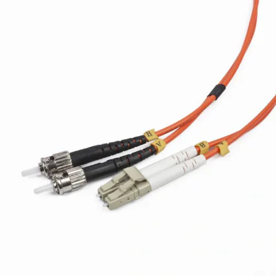 GEMBIRD CFO-LCST-OM2-10M Gembird fibre optic patchcable LC-ST duplex MM 50/125 OM2 orange 10m