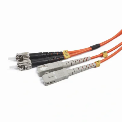 GEMBIRD CFO-STSC-OM2-1M Gembird fibre optic patchcable ST-SC duplex MM 50/125 OM2 orange 1m