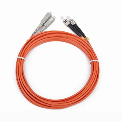 GEMBIRD CFO-STSC-OM2-2M Gembird fibre optic patchcable ST-SC duplex MM 50/125 OM2 orange 2m