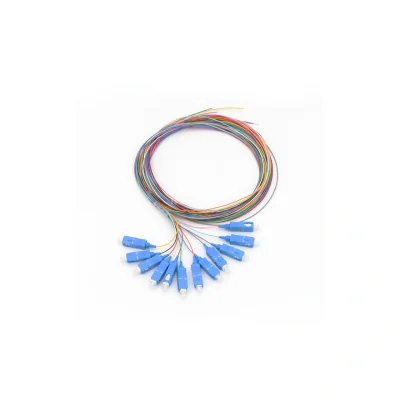 CABLU fibra optica Emtex Set 12 buc pigtail FO SC/APC, SM OS2, 9/125, 0,9mm manta LSZH, 1.5m colorate - EMTEX "SC/APC-SM-1.5-12COL"