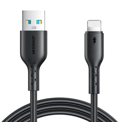 Cablu Flash Charge USB to Lightning Joyroom SA26-AL3/ 3A / 1m (negru)
