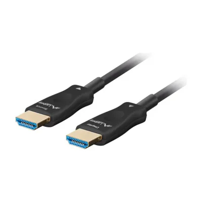Cablu HDMI Lanberg M/M v2.1, 30 metri, optic, negru, AOC