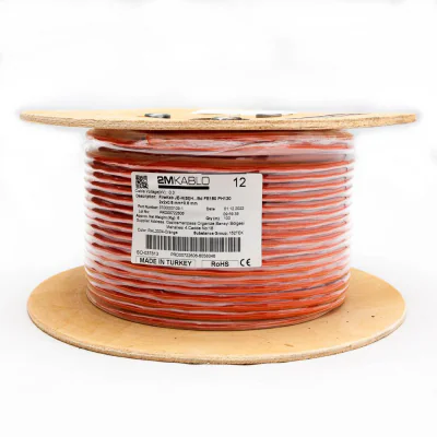 "Cablu incendiu JEH(St)H...Bd FE180 PH120 2x2x0.8 mm+0.8 ,  rezistenta la foc 120 minute, compatibilitate E30/E90producator 2M Kablo, 3T00000109-100Diametru fir: 0.8mmConductor: perechi torsadate cu protectie din fibra de sticla, cupru 100%Culori fir