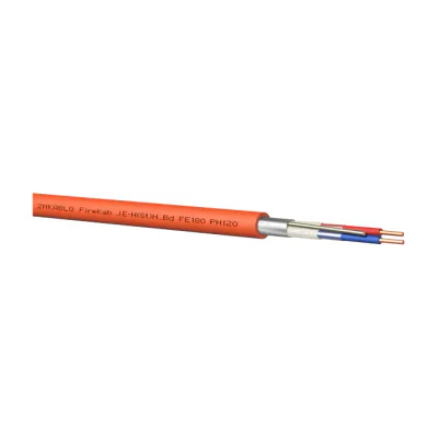 "Cablu incendiu JEH(St)H...Bd FE180 PH120 2x2x0.8 mm+0.8 ,  rezistenta la foc 120 minute, compatibilitate E30/E90producator 2M Kablo, 3T00000109-100Diametru fir: 0.8mmConductor: perechi torsadate cu protectie din fibra de sticla, cupru 100%Culori fir