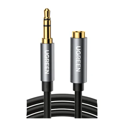 Cablu Jack Jack UGREEN 10594, 2 metri, 3.5mm tată - 3.5mm mamă