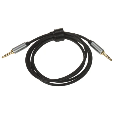 Cablu Jack TRS 3,5 mm tată - tată UNITEK Y-C926ABK, 1 m