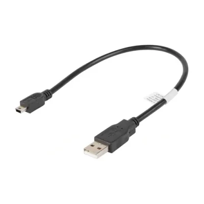 Cablu Lanberg Mini-USB - USB-A, USB 2.0, 0,3 metri, Negru