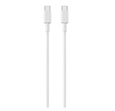 Cablu Lemontti Fast Charge Type-C la Type-C, PD, 100W, lungime1.2m, Alb