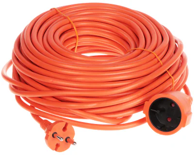 Cablu prelungitor BLOW PS-2X1.5-30M/ORANGE, 2 x 1,5 mm², 30 m, portocaliu
