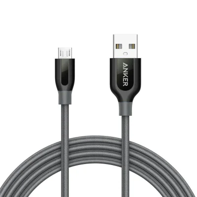 Cablu premium Anker PowerLine+ microUSB 1.8 metri gri
